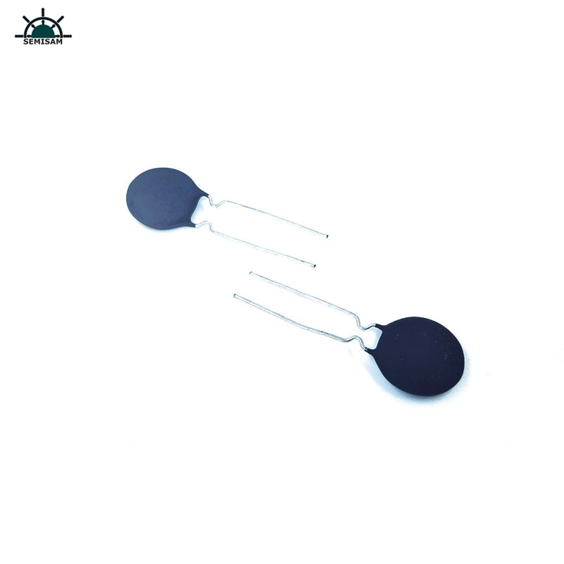 China ODM OEM lange Blei Black 30 Ohm 30D15 Durchmesser 15mm Widerstandskraft NTC Thermistor