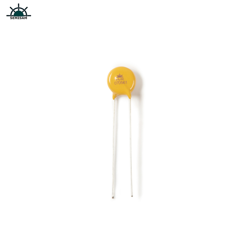 Trend gelb Epoxidharz Zinkoxidwiderstand 07D561 Hochwertige Schaltungsschutzgeräte MOV-Varistor für LED