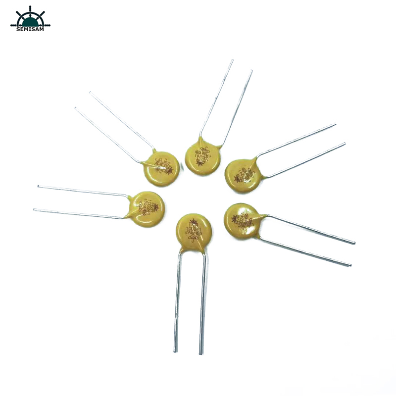 China Widerstand Lieferant gute Qualität gelbes Silizium 10D241 Durchmesser 10mm Metalloxidvaristor MOV für PCB PCBA