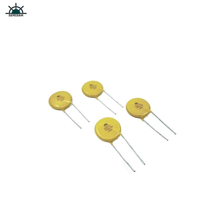 China Original Hersteller, gelber Silizium MOV 20mm 20D681 680V Zov Varistor MOV zum Überlastschutz