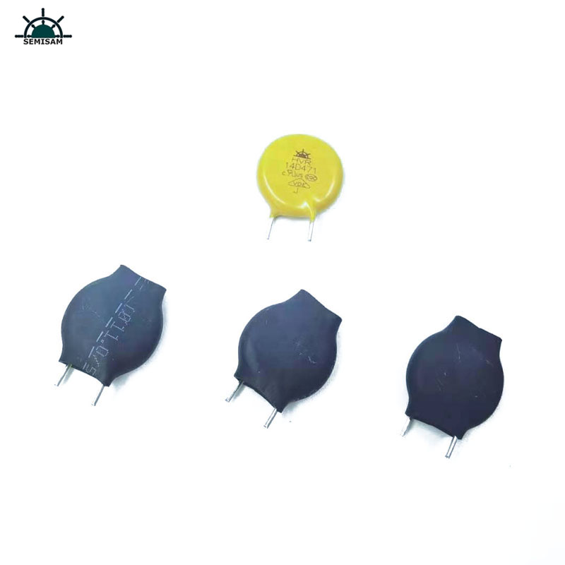 China ODM Yellow MOV 14mm 14D471 470V Varistor Surge Protector Zov Indigial Varistor